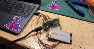 Weact ePaper com CircuitPython